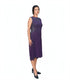 Illusion V Neck Crinkle Dress - DR725